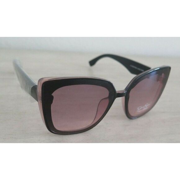 Jessica Simpson J6129 OXRS Women's Oversized Black/Pink Sunglasses - Picture 5 of 12